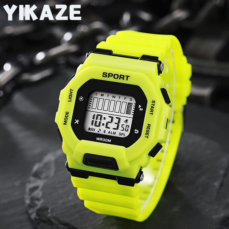 Outdoor Adventure Sports - YIKAZE Męski zegarek sportowy Wodoodporne zegarki