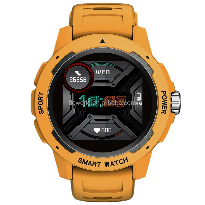 Outdoor Adventure Sports - Wodoodporny taktyczny smartwatch sportowy IP68, 50m,
