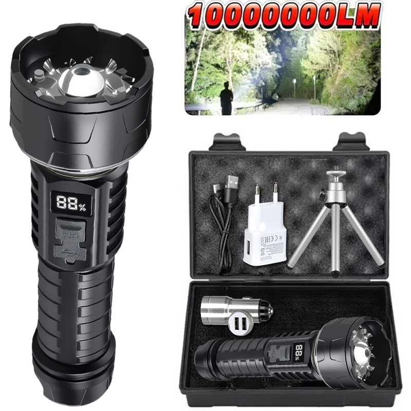 Outdoor Adventure Trips - Latarka COB LED Akumulatorowa Lampa Kempingowa